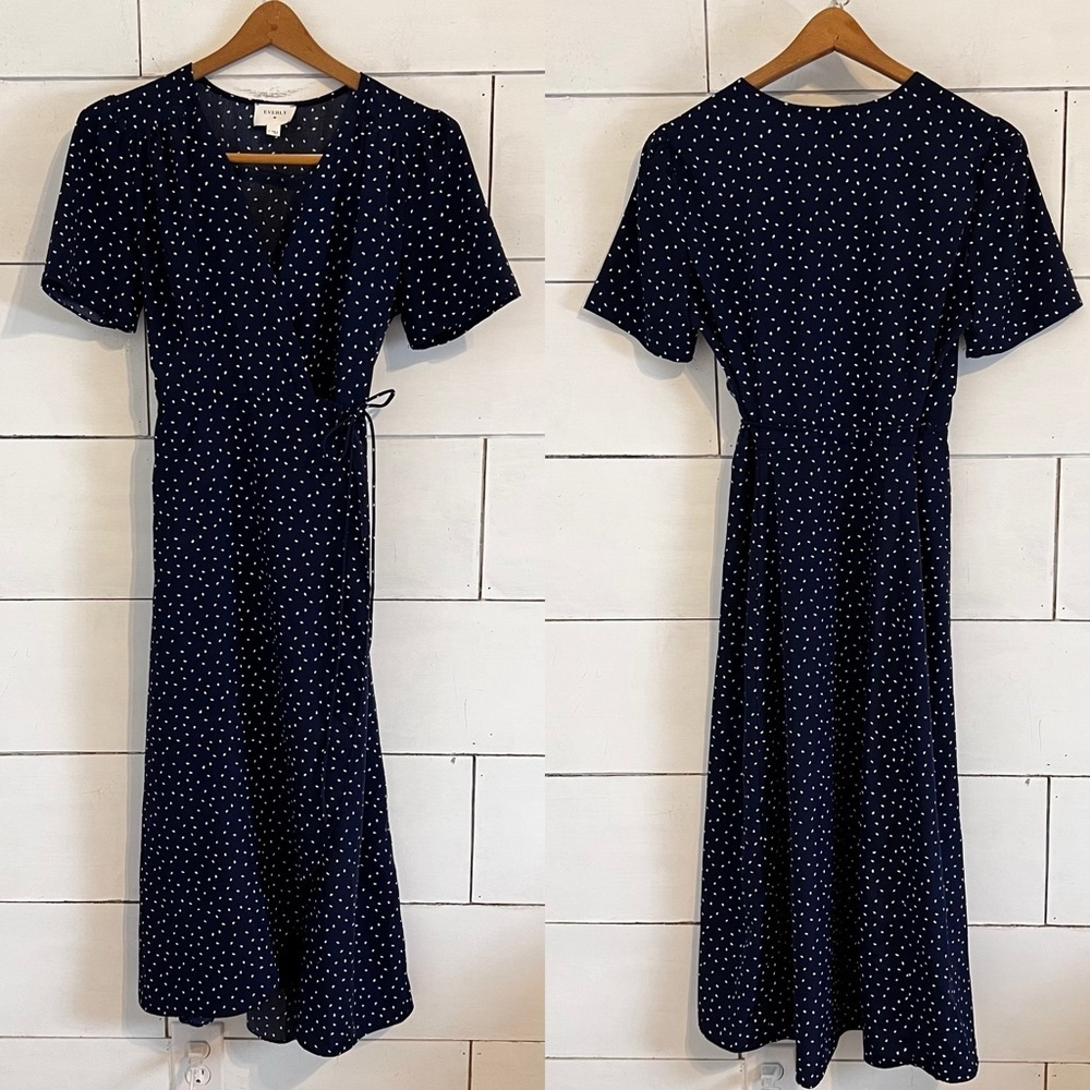 Everly Anthropology Wrap Dress. Size Small.